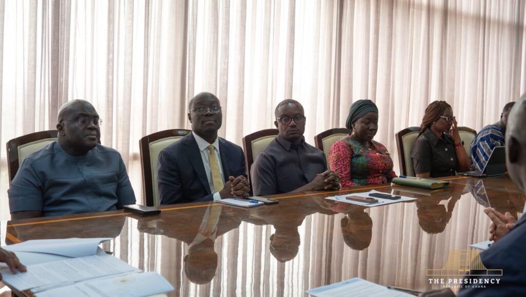 Mahama, IFC's Makhtar Diop Eye Big Investment Push in Agriculture, Infrastructure 5 Government officials follow proceedings during President Mahama's engagement with the IFC delegation at Jubilee House