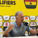 Queiroz Cries Over Ivory Coast Penalty, Renard Unfazed by Excuses 13 Black Stars head coach Carlos Queiroz at the post-match press conference in Bouaké