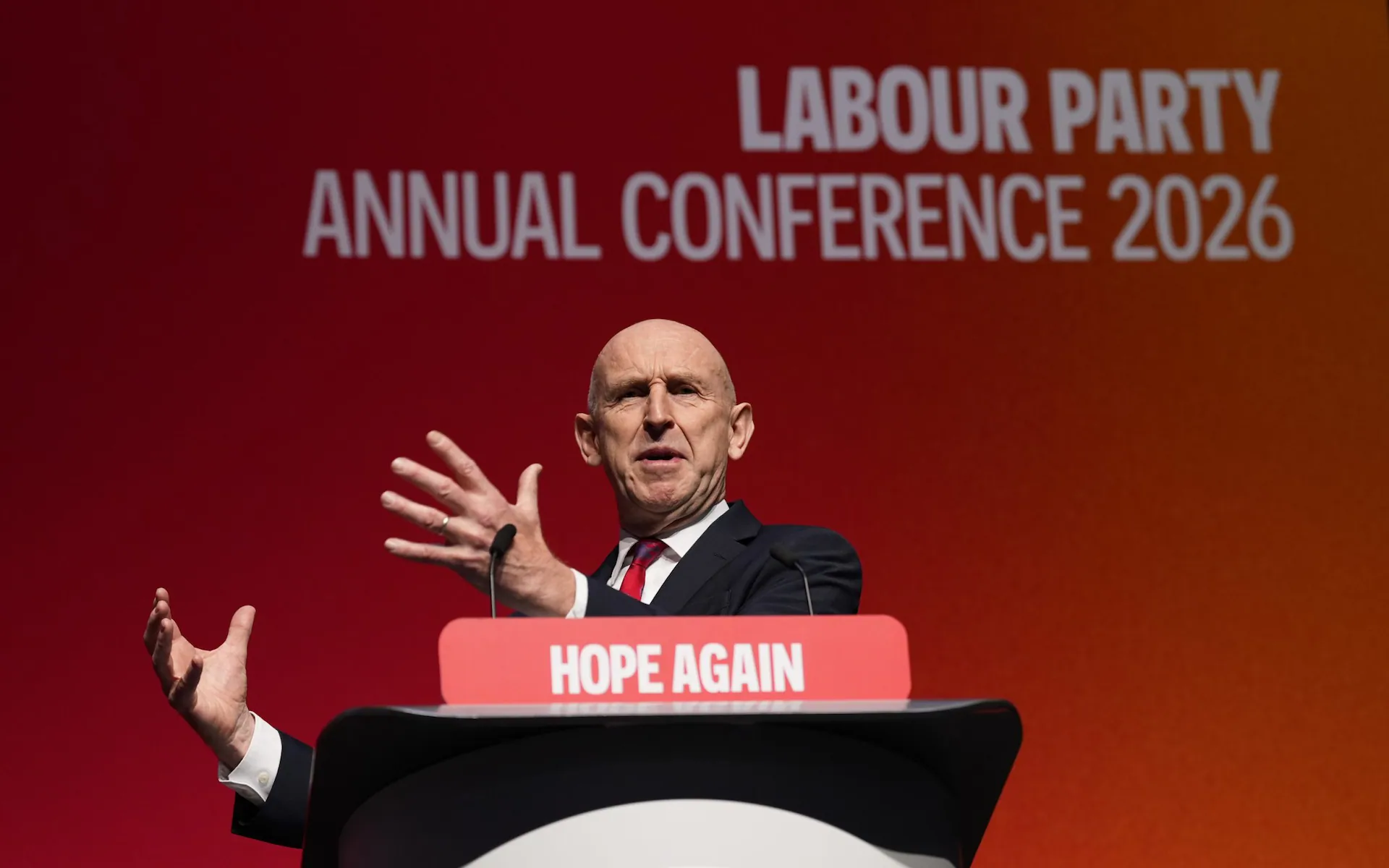 UK Chancellor John Healey