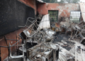 IFEST Calls For Stronger Security Systems Across Senior High Schools 7 Burnt School Structure In the Okuapeman And Mount Sinai Clash