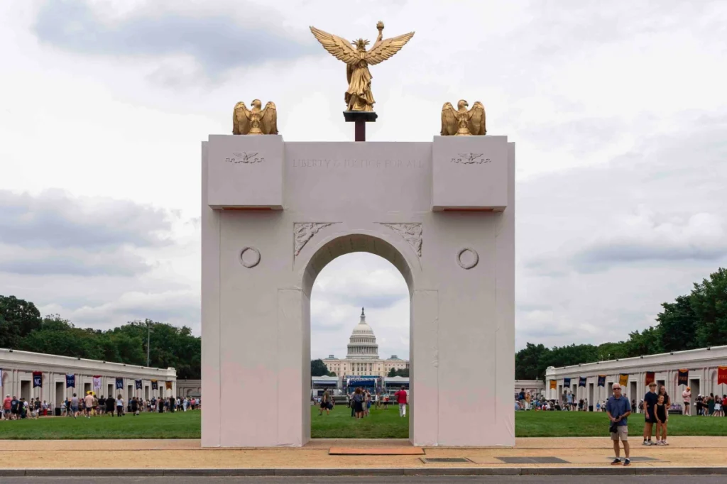 Trump Unveils Military Purpose For Proposed Triumphal Arch 2 download 94