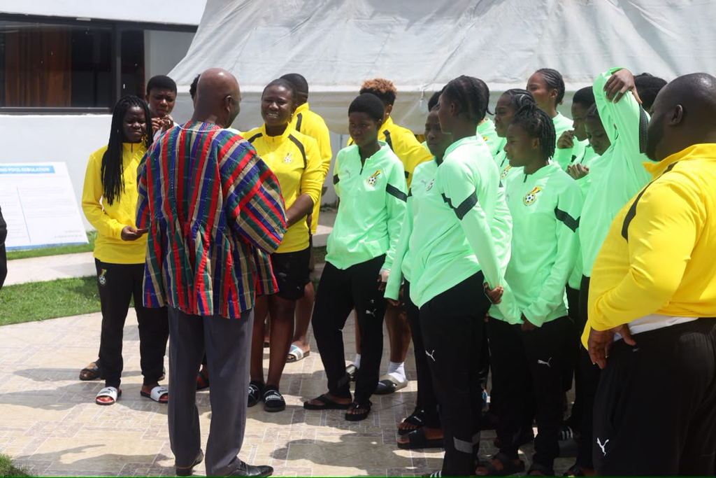 Ambassador Abu Urges Black Maidens to Fly High Ghana's Flag at U-17 Girls Cup 2 image 270