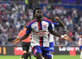 Ernest Nuamah Scores a Brace as Lyon Crush Rennes 7 Ernest Nuamah in celebration after scoring for Lyon