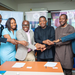 Ghana TVET Partners UNESCO, KPMG, Microsoft to Train 100,000 in AI 14 ENGR. Dr. Eric Kofi Adzroe, Director General, Ghana TVET, with Delegates from UNESCO, KPMG and Microsoft