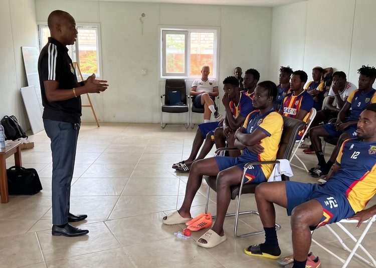 Players and Officials of Hearts of Oak undergo the mandatory training session on the updated laws of the game for the 2026-27 season