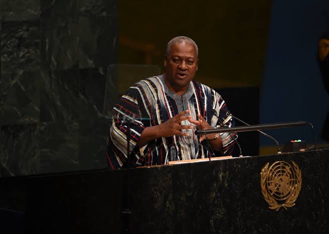 Mahama Announces 1,200MW Gas Power Expansion 2 President of the Republic of Ghana, John Dramani Manama at the 81st UN General Assembly
