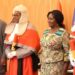 His Excellency John Mahama, Her Excellency Jane Naana Opoku Agyeman, Justice Sophia Rosetta Bernasko Essah, Justice Edward Amoako Asante and Justice Anthony Oppong Jr