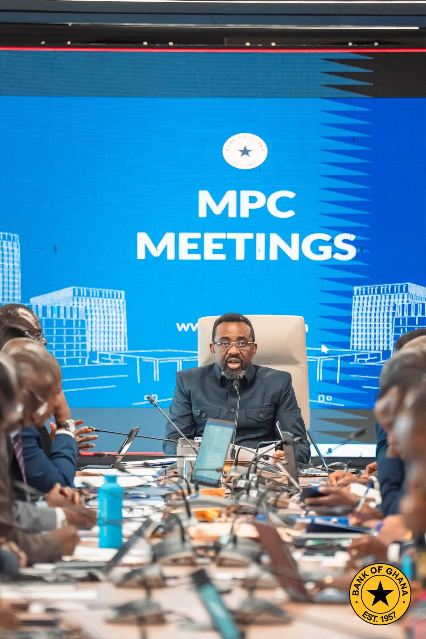 Bank of Ghana Governor Johnson Asiama and monetary policy rate