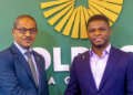 H.E. Gariballa Khidir Ali with GoldBod CEO