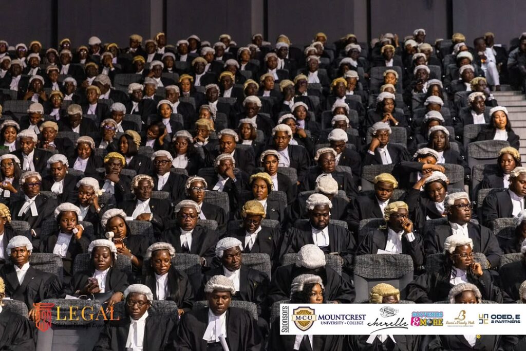 Newly minted Solicitors and Barristers of the Supreme Court of Ghana
