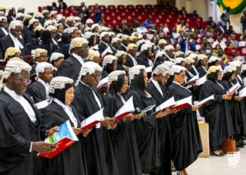 Record 1,568 Lawyers Called to Ghana Bar in Historic Enrolment 6 Newly minted Solicitors and Barristers of the Supreme Court of Ghana