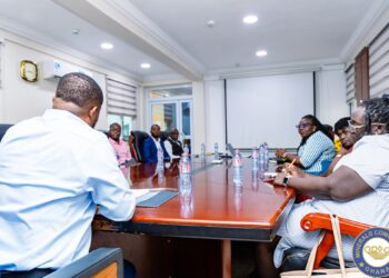 Minerals Commission Holds Welfare Engagement with Local Contract Miners 3 Minerals Commission with Local Contract Miners