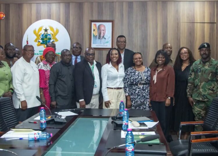 The Presidential Policy Delivery Unit (PDU) with Ministry of Lands and Natural Resources