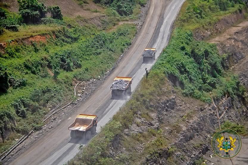 Hon. Zanetor Rawlings Urges Environmental Protection in Mineral Extraction 2 Mining site