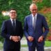 Prime Minister Andy Burnham and German Chancellor Friedrich Merz