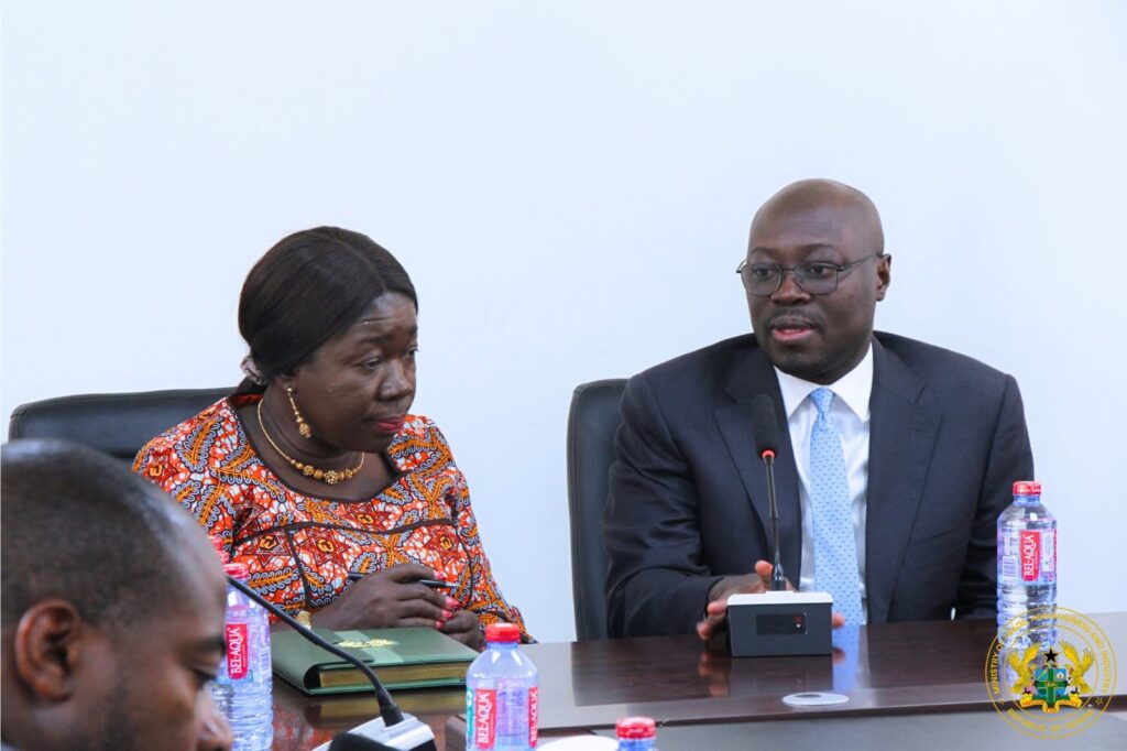 Ghana’s Credit Surge Outpaces Industrial Output Growth 5 Minister for Trade, Agribusiness and Industry, Hon. Elizabeth Ofosu-Adjare and the Minister for Finance, Hon. Dr. Cassiel Ato Forson