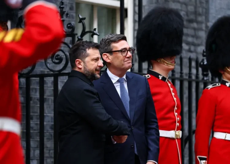 Burnham Assures Zelensky of Britain's Continued Support 1 UK Prime Minister, Andy Burnham and President of Ukraine, Volodymyr Zelensky