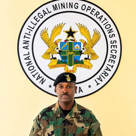 NAIMOS Destroys 1,970 Changfang Machines In Anti-Galamsey Operations 3 Colonel KS Appiah