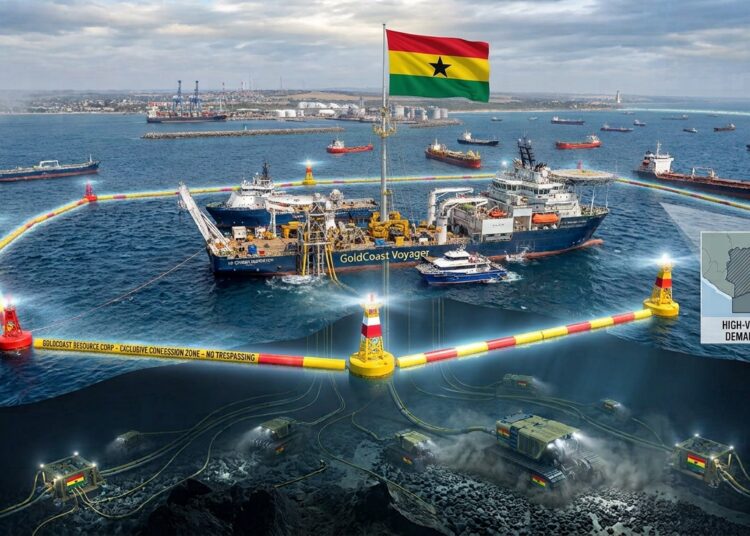 Ghana’s offshore coastline