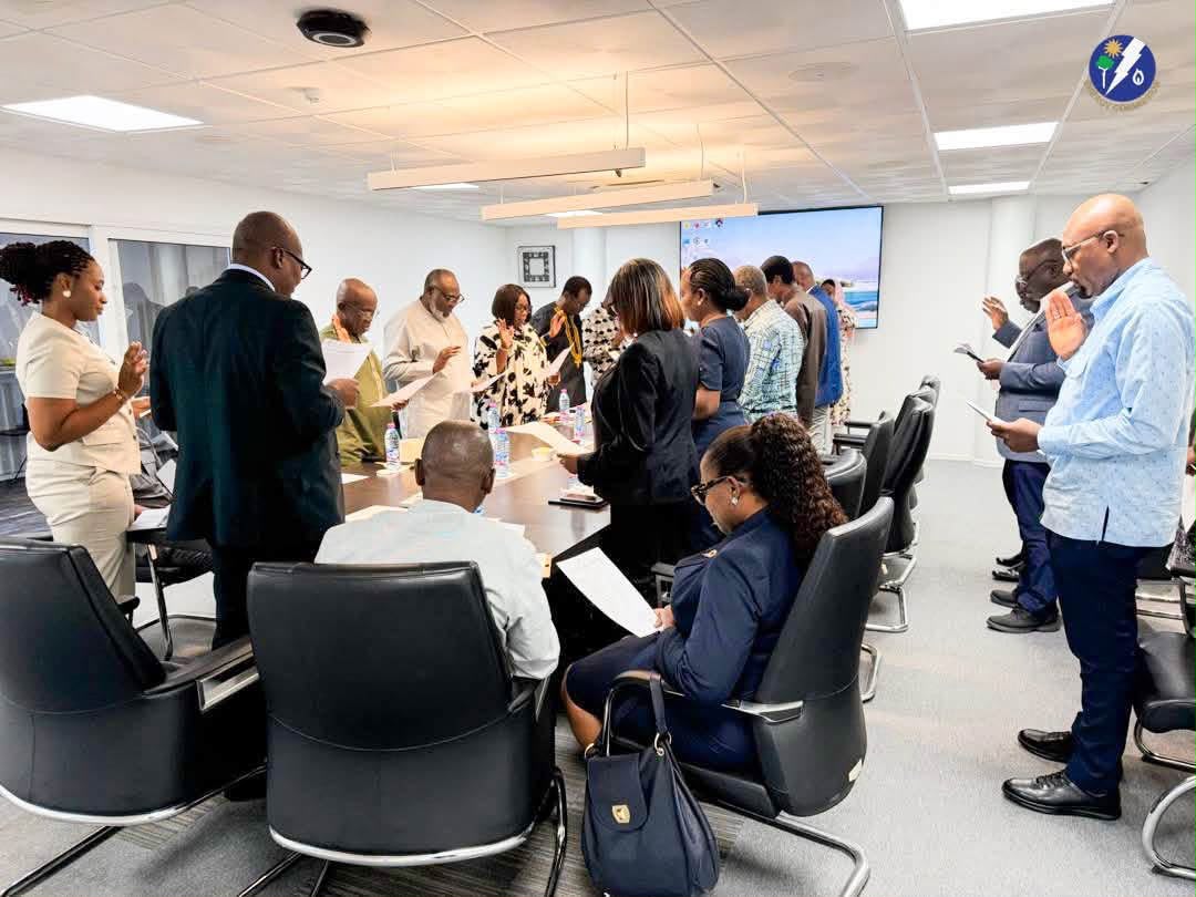Photo from the engagement where the Committee was been sworn in 