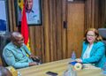 Ghana, Italy Deepen Energy Investment Talks Under Jinapor 8 Minister for Energy and Green Transition Dr John Abdulai Jinapor and Italy’s Ambassador to Ghana, H.E. Laura Ranalli