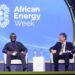 Ghana Oil Output Rises 30% as Jubilee Drilling Plans Advance 13 Energy and Green Transition Minister John Abdulai Jinapor together with Andrew G. Inglis, Chairman and Chief Executive Officer of Kosmos Energy at AEW 2026