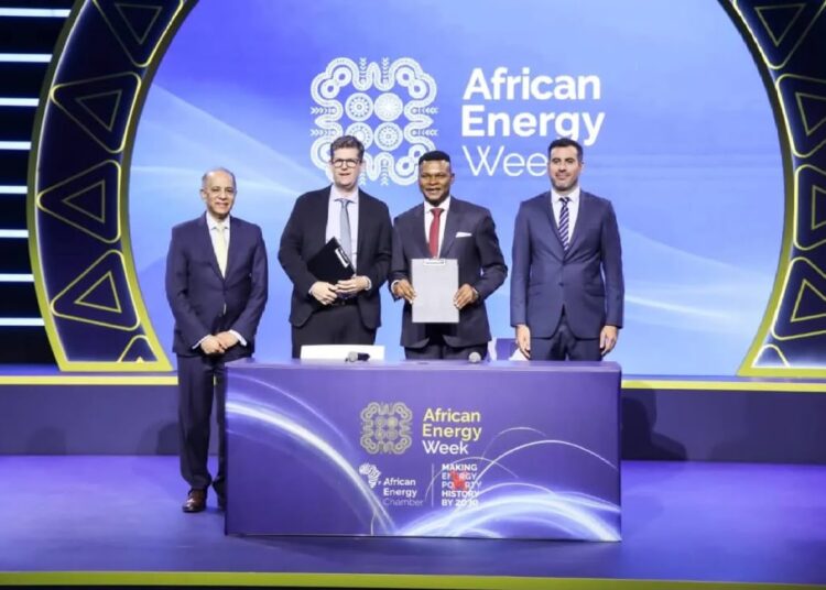 AEC, S&P Global Energy Extend AEW Partnership To 2031 1 Photo taken after the signing at the engagement