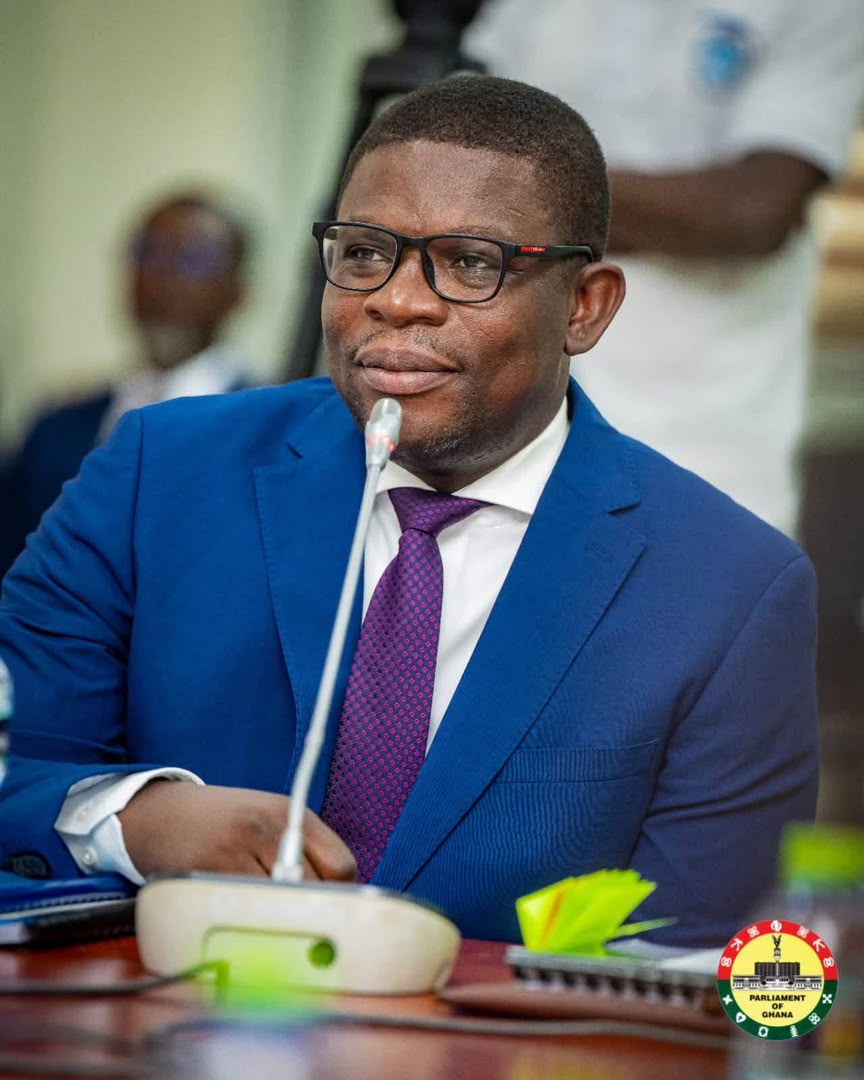 Deputy Minister for Energy and Green Transition Richard Gyan-Mensah at the PAC meeting