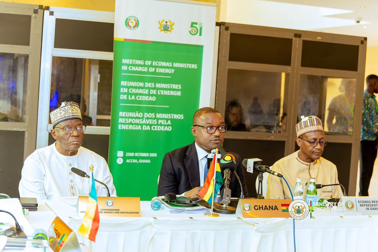 Jinapor Urges ECOWAS States to Expand Regional Electricity Trade 3 Minister for Energy and Green Transition, Dr John Abdulai Jinapor at the ECOWAS Meeting with other ECOWAS Ministers of Energy