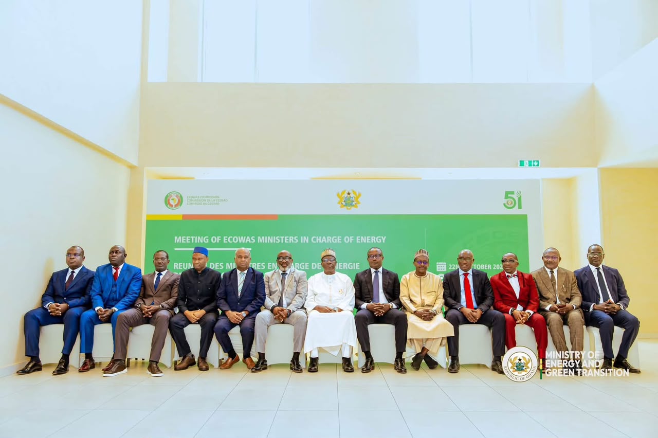 Jinapor Urges ECOWAS States to Expand Regional Electricity Trade 6 Minister for Energy and Green Transition, Dr John Abdulai Jinapor at the ECOWAS Meeting with other ECOWAS Ministers of Energy