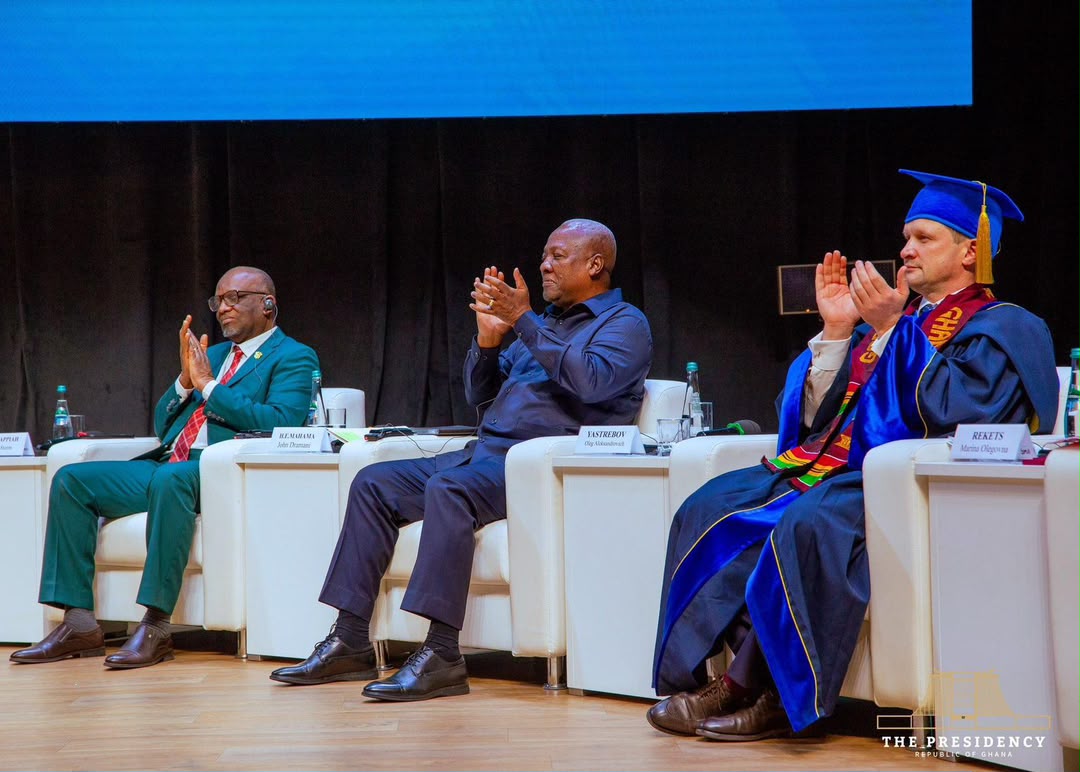 Mahama Signals Nuclear, Solar Cooperation With Russia 4 President John Dramani Mahama at RUDN in Moscow