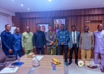 Ministry of Energy and Green Transition Team together with the IMANI delegation