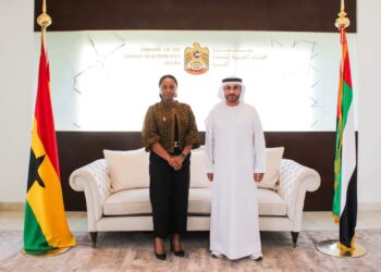 Energy Commission Courts UAE Investment For Ghana’s Transition 6 Acting Executive Secretary of the Energy Commission, Ms. Adwoa Serwaa Bondzie, together with the UAE Ambassador to Ghana, H.E. Dr. Abdulla Al Mandoos,