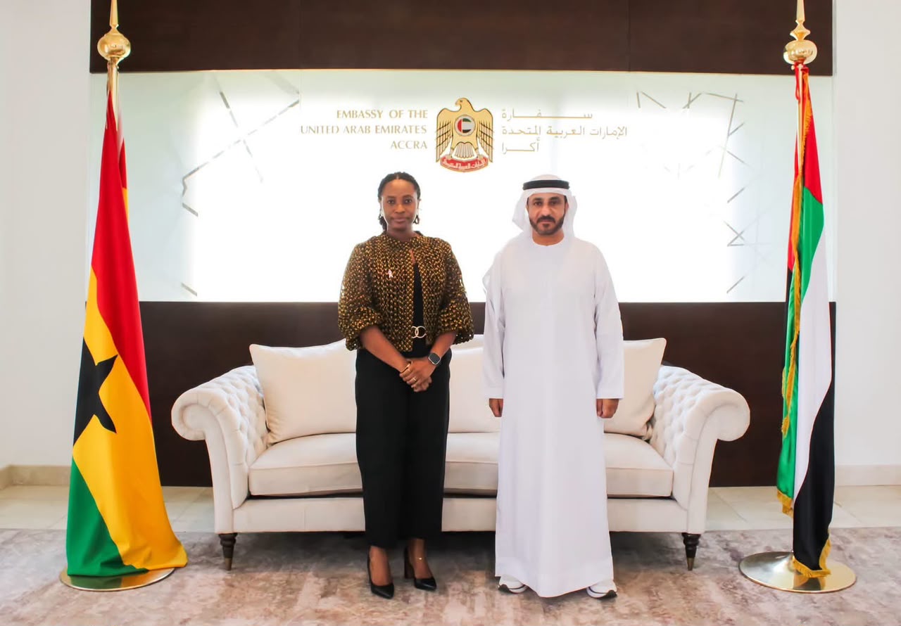 Energy Commission Courts UAE Investment For Ghana’s Transition 4 Acting Executive Secretary of the Energy Commission, Ms. Adwoa Serwaa Bondzie, together with the UAE Ambassador to Ghana, H.E. Dr. Abdulla Al Mandoos,