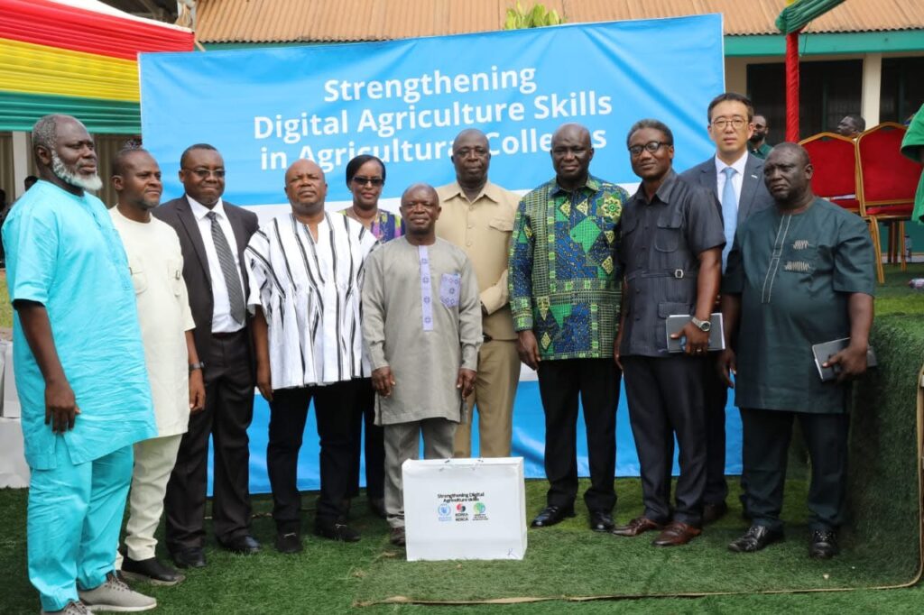 Five Agricultural Colleges Receive Digital Farming Equipment 2 IMG 5694