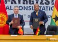 Ghana, Kyrgyzstan Move to Open West Africa–Central Asia Trade Corridor 6 Ghana's Foreign Minister Samuel Okudzeto Ablakwa and Hon. Jeenbek Kulubayev, Kyrgyz Foreign Affairs Minister Sign Agreements and Identify Strategic Areas for Expanded Cooperation