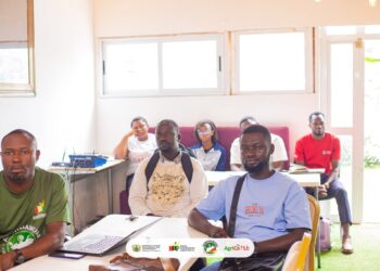 Participants Paying Key at the Adwumawura Programme