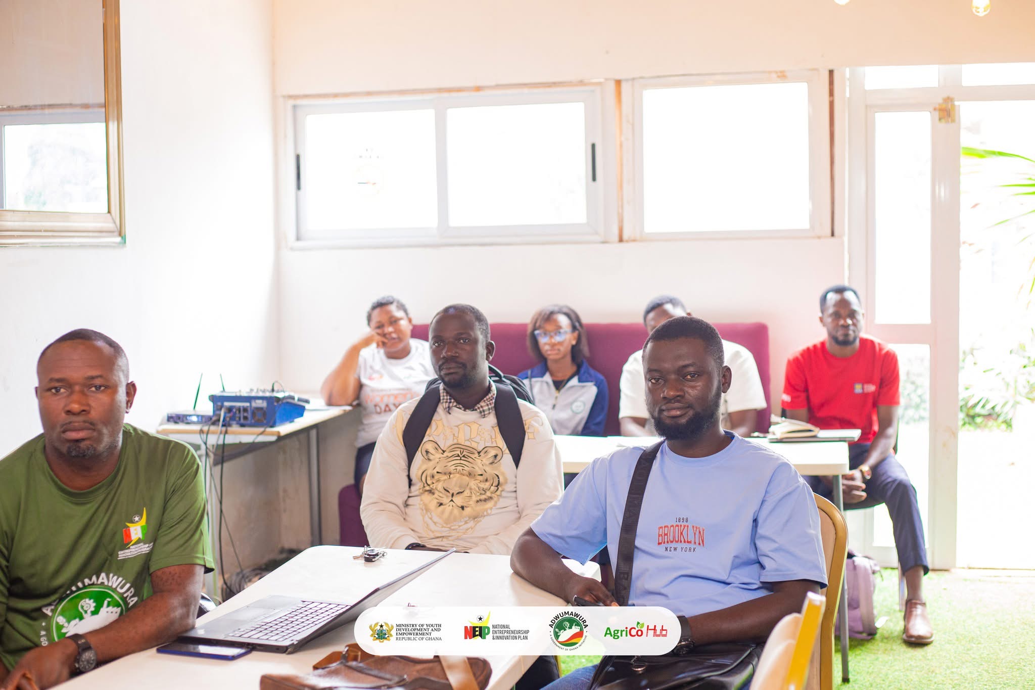 Participants Paying Key at the Adwumawura Programme