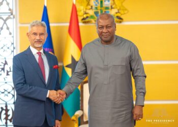 President John Dramani Mahama and India's Minister for External Affairs, Dr. Subrahmanyam Jaishankar on Discussions about Trade, Investment and Phamaceuticals