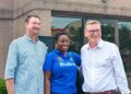 GEA Builds Business Links for Ghanaian in Columbus 10 Ms Margaret Ansei CEO of Ghana Enterprise Agency Together with Some Officials at the Columbus Investment Summit
