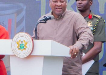 President John Dramani Addressing Stakeholders and the Media at the Expansion of the Nestle Factory at Tema in Accra
