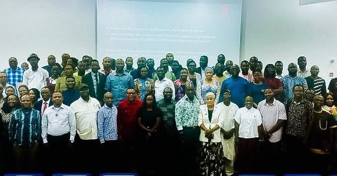 Trade Ministry Pushes Export Standards Compliance 1 Participants and Stakeholders After the Meeting to Improve Compliance in the Trade Sector
