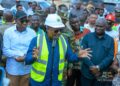 President John Dramani Mahama Inspecting the Bechem Poultry Processing Factory