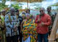 President Mahama Inspects Goaso Farmer Services Centre Site 10 President John Dramani Inspecting the Goaso Farmers Service Centre Site