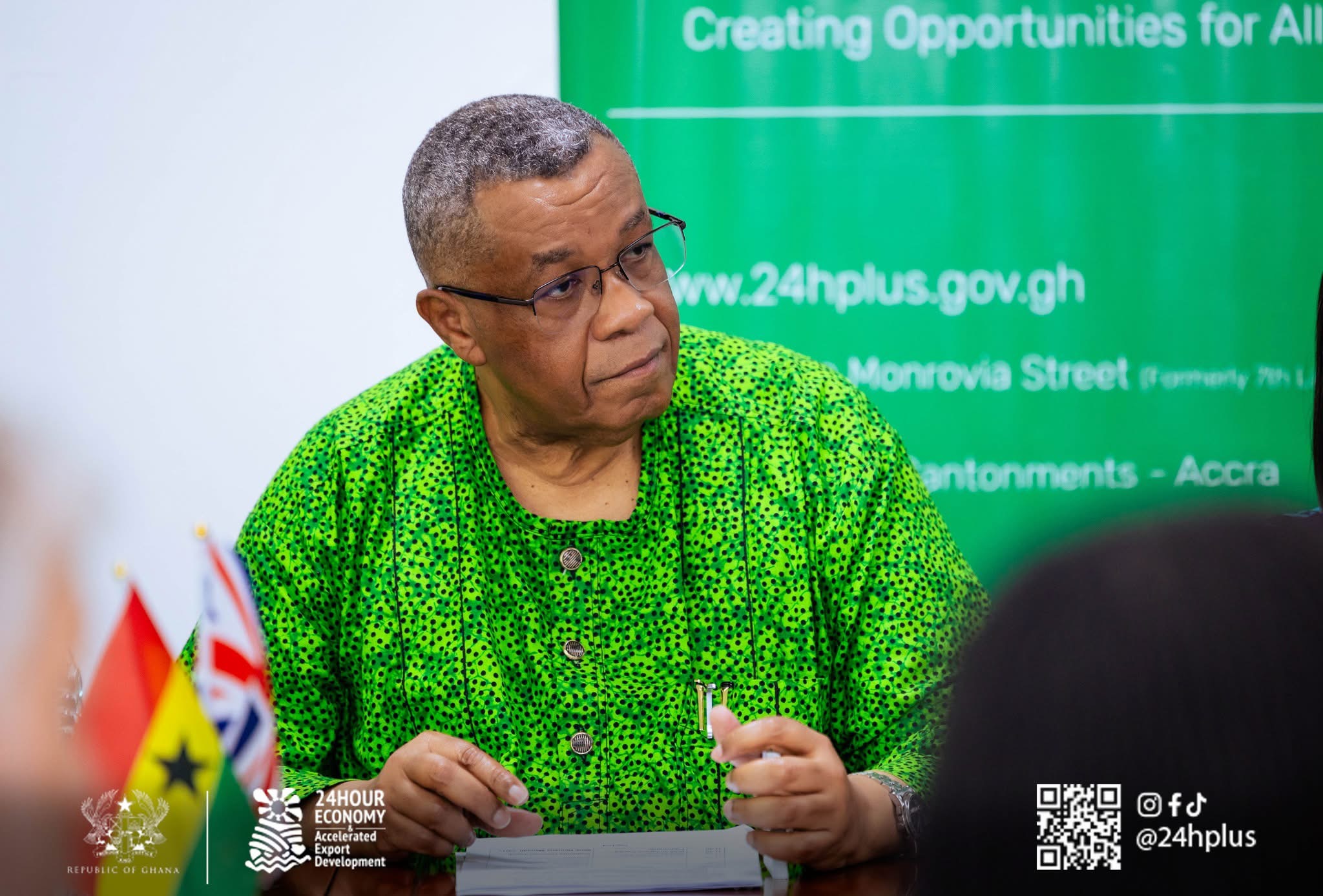 Presidential Adviser, 24- Hour Economy and Accelerated Development