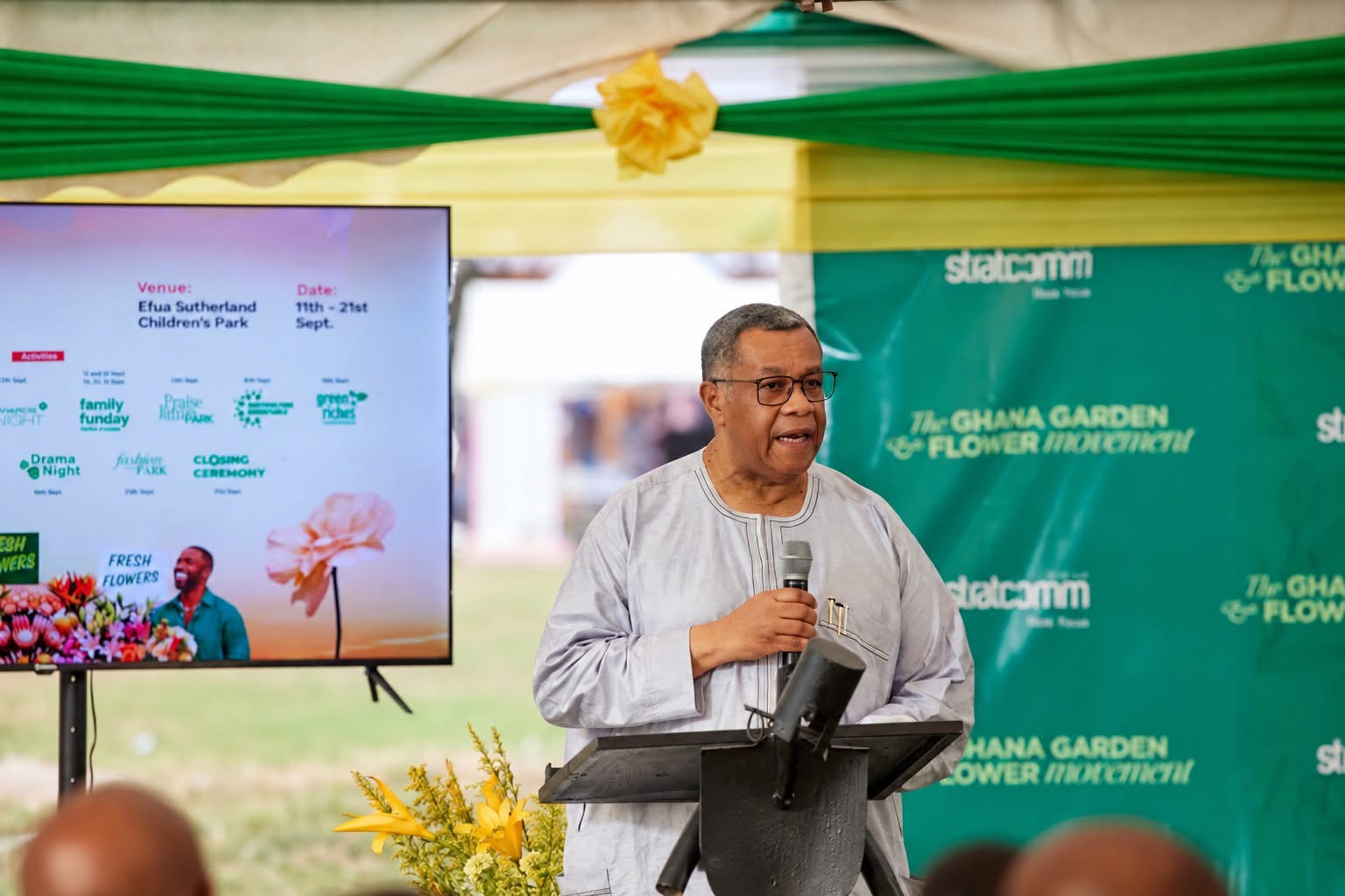 Mr. Goosie Tanoh , the Presidential Adviser on the 24-Hour Economy and Accelerated Export Development