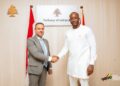 GIPA Courts Lebanese Investors for Ghana 6 The Deputy CEO of GIPA, Mr. Abdul Razak Baba and the Lebanon Ambassador to Ghana, H.E Fouad Khazzaka