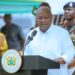 President Mahama and other High Level Government Officials During the Sod Cutting