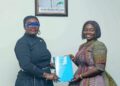 GEA, SanlamAllianz Partner to Protect MSMEs 6 The CEO of Ghana Enterprise Agency, Ms Margaret Ansei During the Signing of the MoU with the SanlanAllianz Ghana Insurance