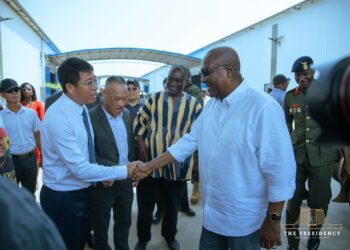 Mahama Assures Investors of Industrial Support 2 President Mahama Paid a Working Visit to Bright International Zone